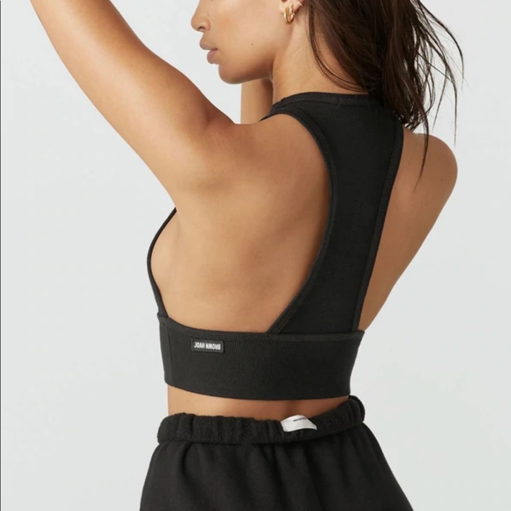 NWT Joah brown Longline tank